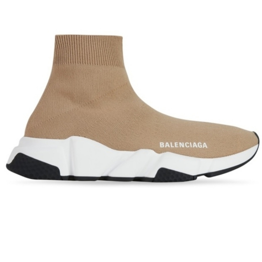 Balenciaga Speed logo-print Sock Sneakers, Size 41